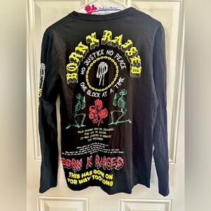 Born X Raised long sleeve tshirt black